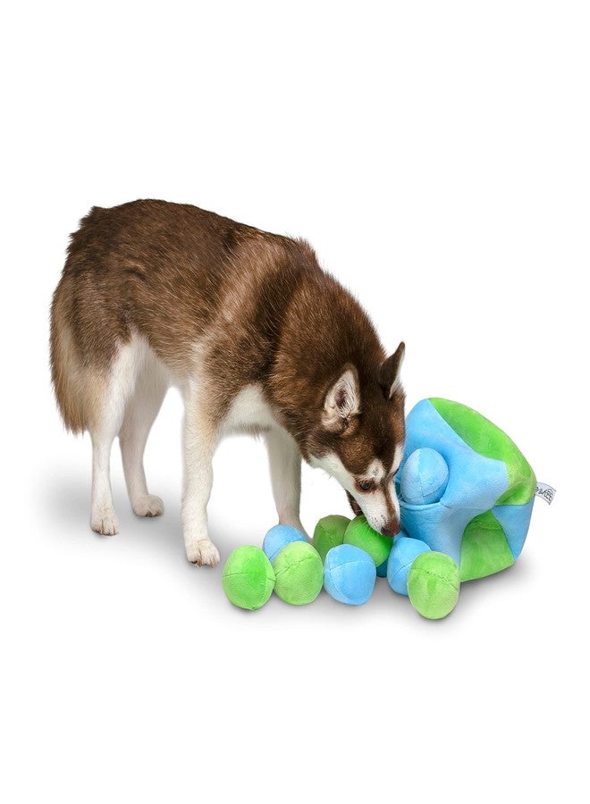 Midlee Hide a Ball Dog Toy - Blue/Green (Large) - Image 1